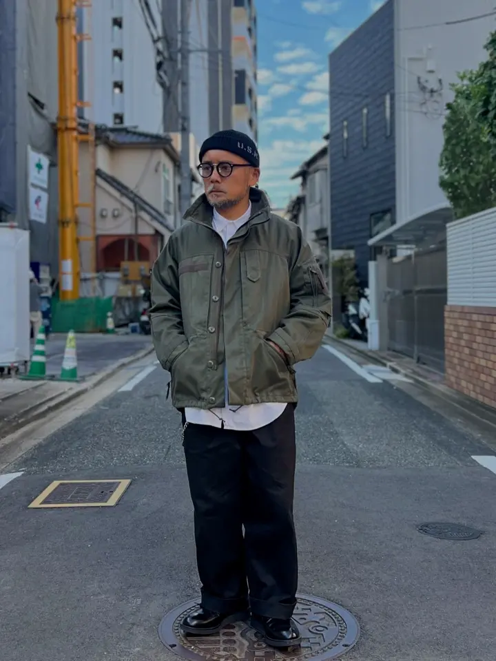 実物 USED フランス軍 F-2 ジャケット デザートCCEカモ ミリタリー