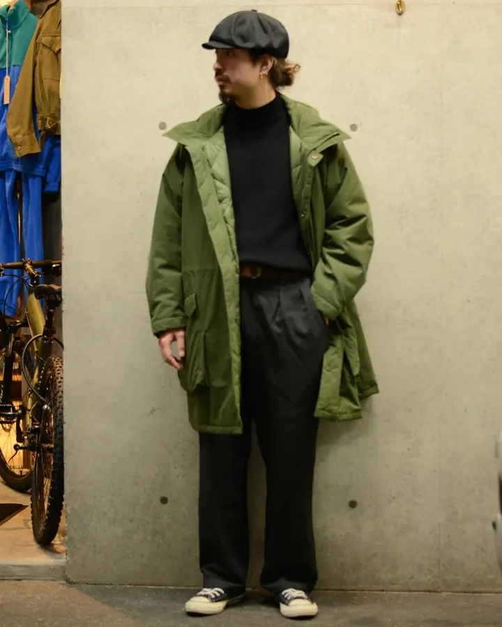 スウェーデン軍 M-90 後期型 コールドウェザーパーカー PERTEX