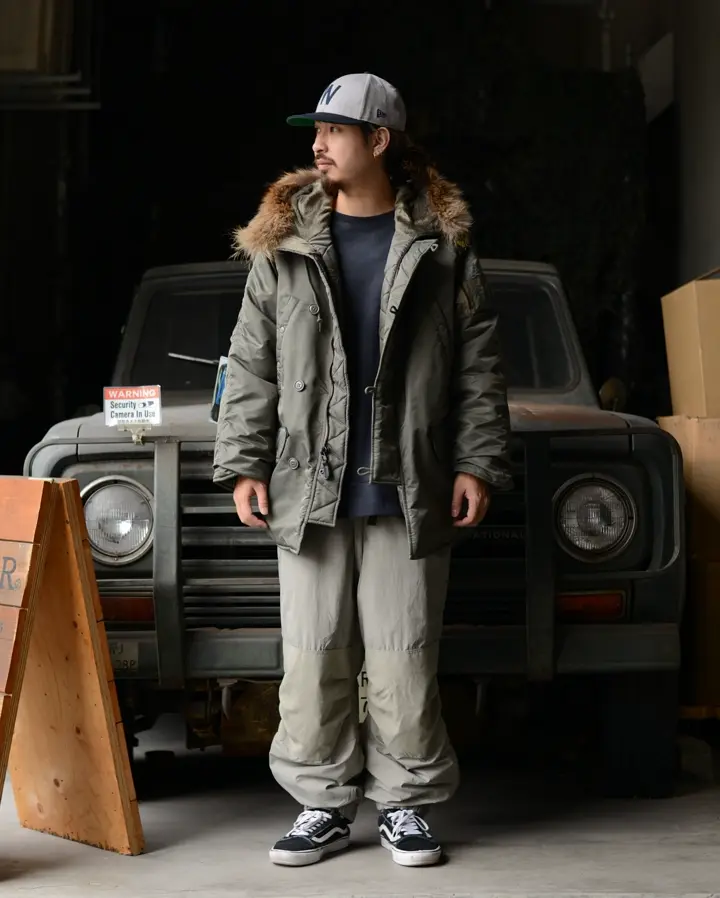 WAIPER.inc 米軍 初期型 N-3B VINTAGE フライトジャケット リアル