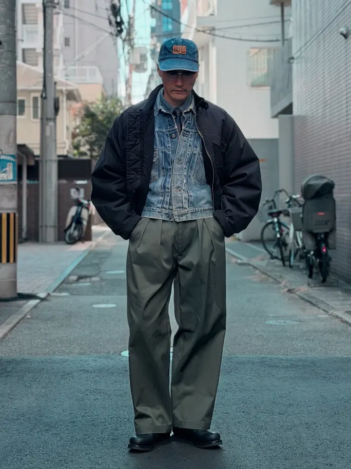 WAIPER.inc 実物 新品 デッドストック フランス軍 リメイク T/Cツイル