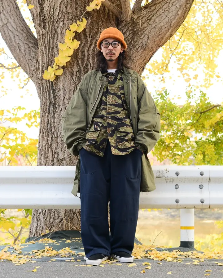 HOUSTON ヒューストン 米軍 M-51パーカ モッズコート 5409M ミリタリー