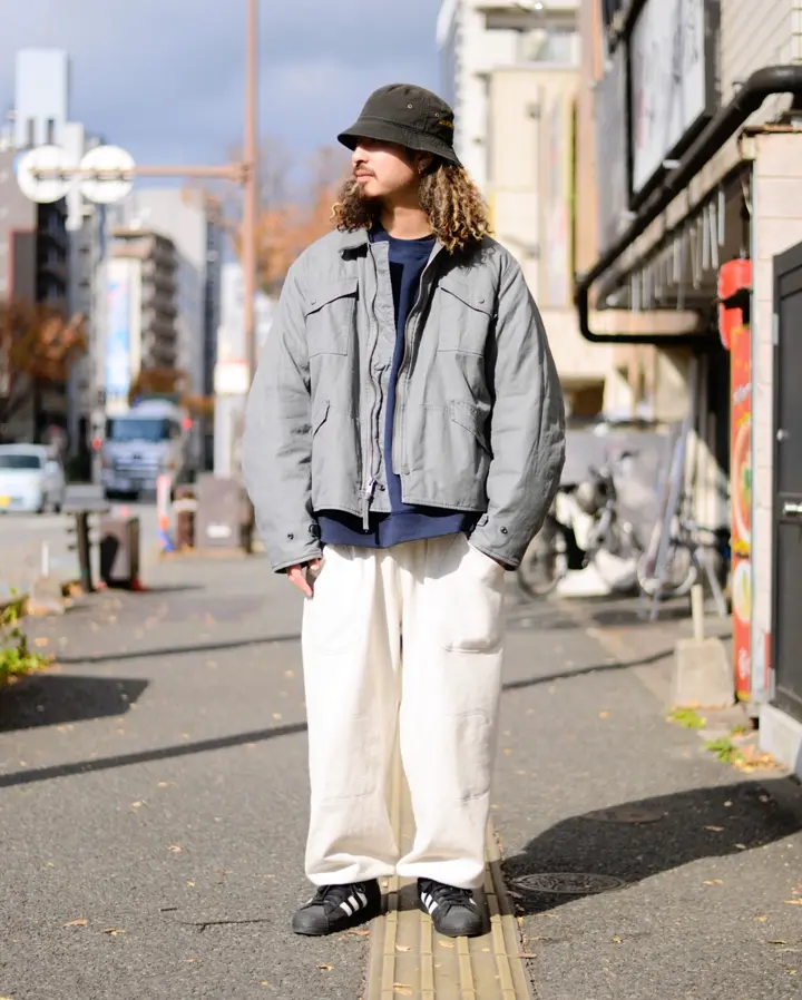 WAIPER.inc 米軍 U.S. NAVY ダブルニー スウェットパンツ【WP1032