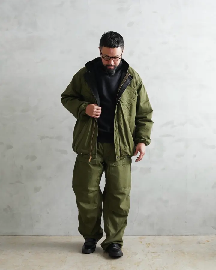 実物 新品 デッドストック 米軍 ケミカル プロテクティブ フロント