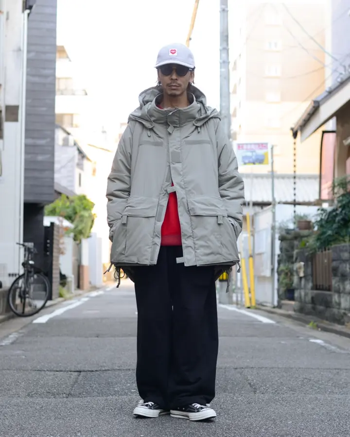 実物 USED スイス軍 前期型 デニム ワークジャケット BLACK染め ミリタリー