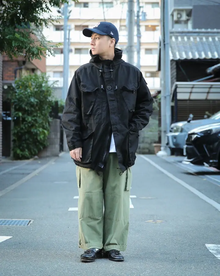 実物 新品 デッドストック イギリス軍 WINDPROOF コンバット スモック