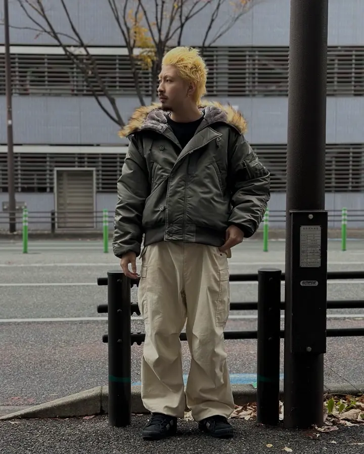 WAIPER.inc 米軍 初期型 N-2B VINTAGE フライトジャケット【WP28