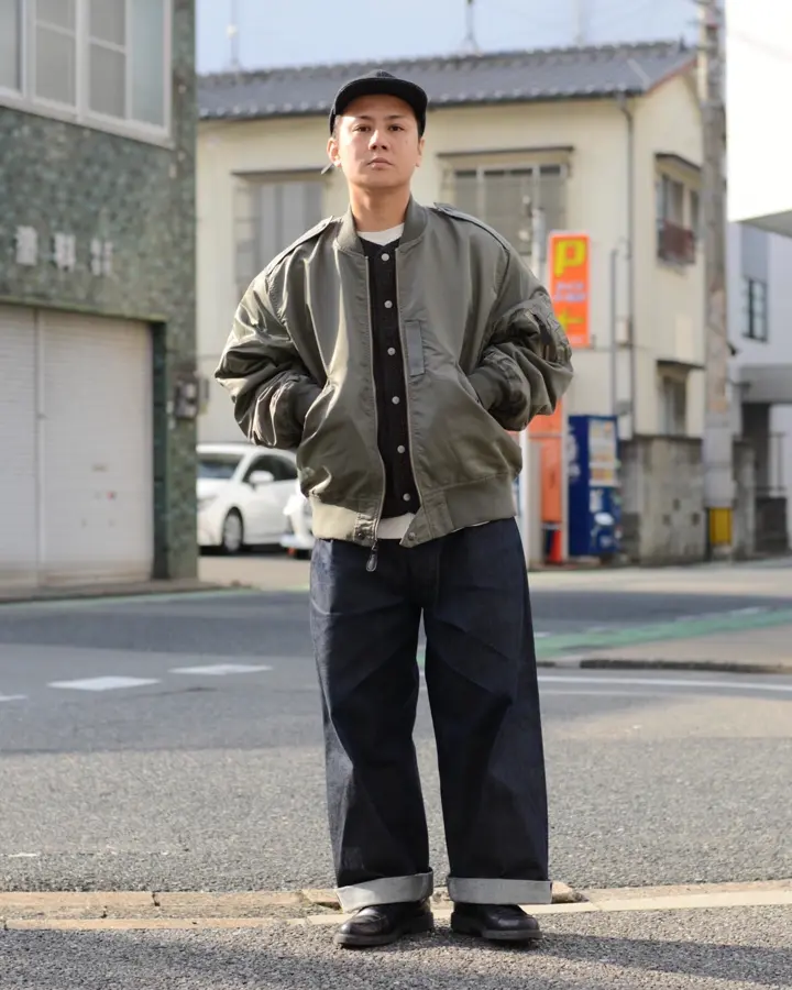 米軍 最初期型 L-2B フライトジャケット MIL-J-7448Cモデル SAGE