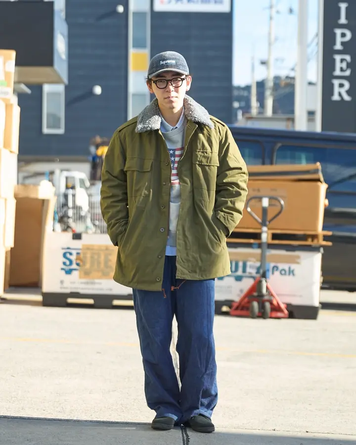 HOUSTON ヒューストン 米軍 M-51パーカ モッズコート 5409M ミリタリー