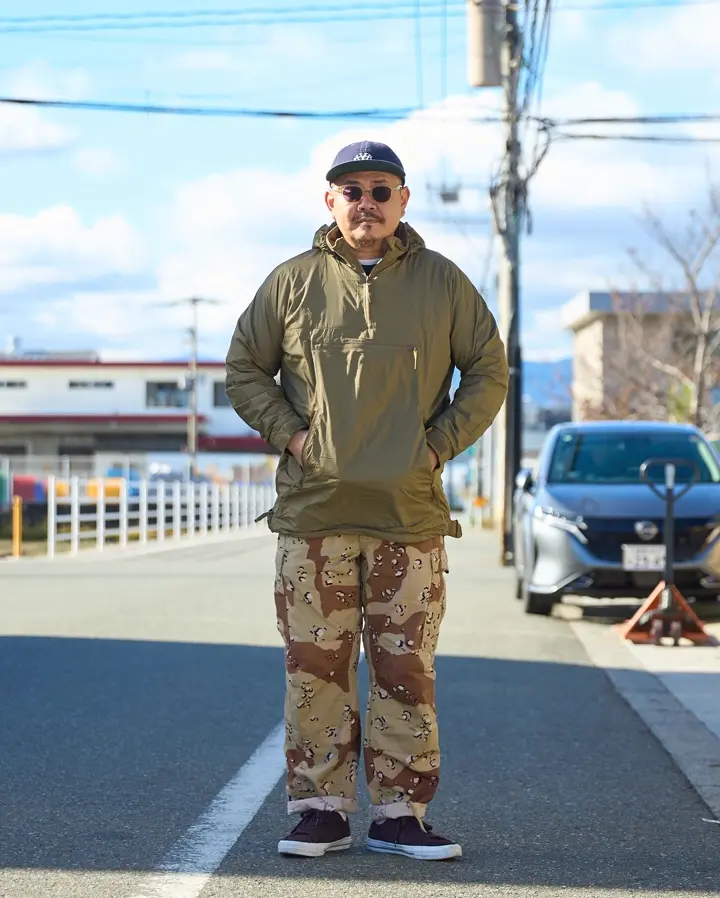 実物 新品 デッドストック 米軍 6Cデザート（チョコチップ）カモ BDU