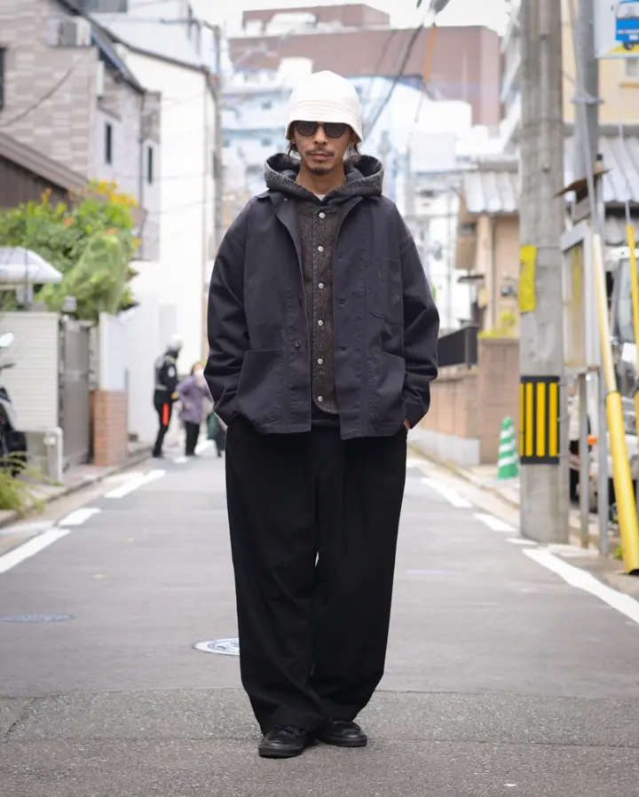 WAIPER.inc US ARMY FICTIONAL M-49 ストレッチトラウザー ストレート