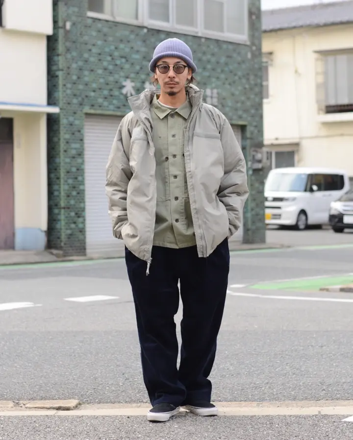 2本セット WAIPER.inc M-52 コーデュロイ テーパード ストレート