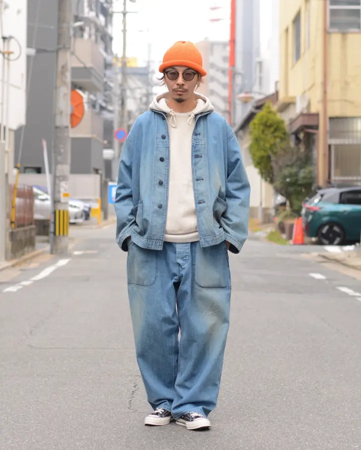 WAIPER.inc 米軍 1940's U.S.NAVY M-45 デニムトラウザー MADE OF