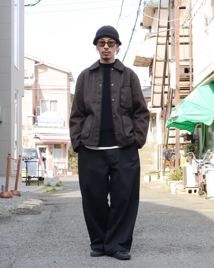 HOUSTON ヒューストン 51565 BEACH CLOTH JACKET ビーチクロス
