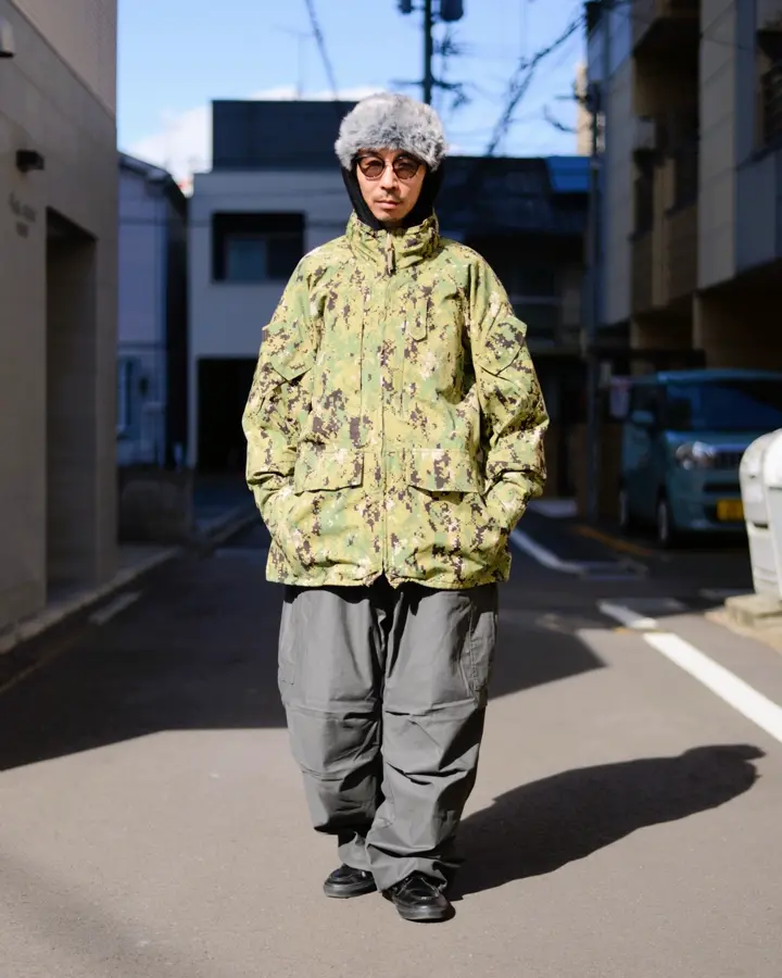 新同品米軍海軍NWU/ECWCSゴアテックスパーカーMXL NWU ECWCS パーカー 新