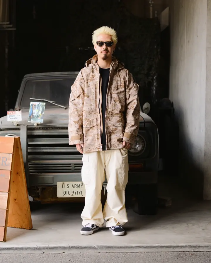 実物 USED 米軍 CVC COLD WEATHER NOMEX タンカースジャケット ミリタリー