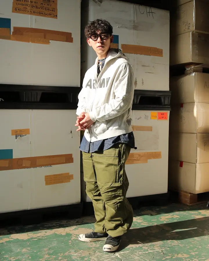 実物 新品 デッドストック 米軍 ケミカル プロテクティブ フロント