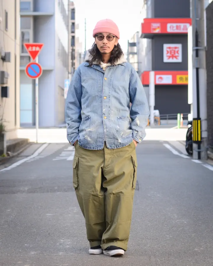 WAIPER.inc フランス軍 M-47 カーゴパンツ 前期型 コットン製【WP93