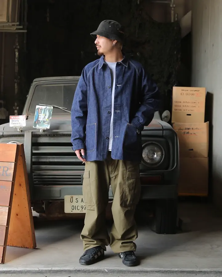 PAYDAY ペイデイ PD20-CA-5 PAYDAY 40's WWII MODEL COVERALL デニム