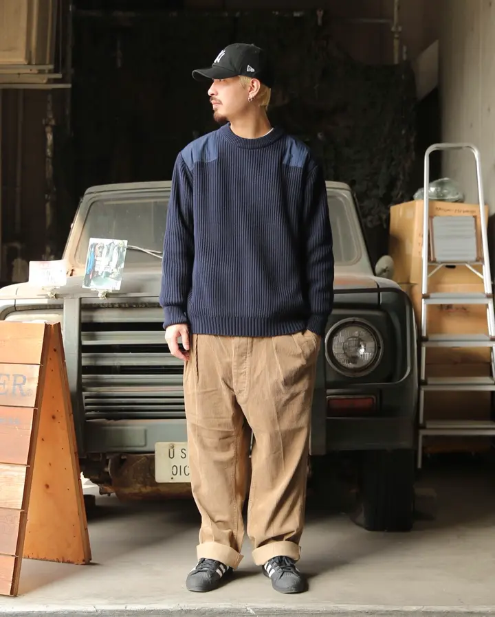 WAIPER.inc 米軍 U.S.M.C コットンニット コマンドセーター【WP1029