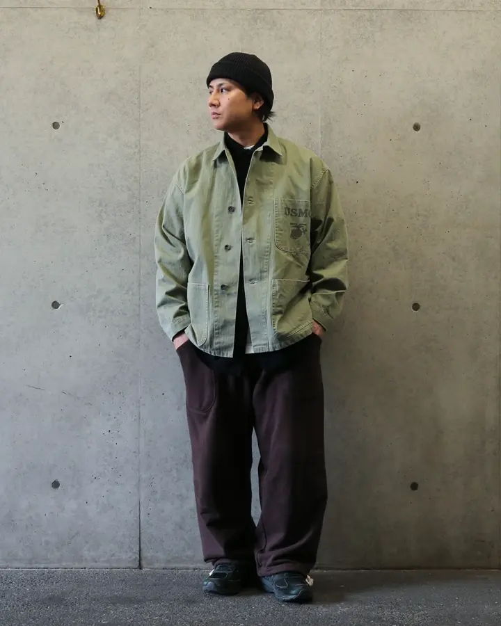 WAIPER.inc 米軍 1940's U.S.M.C. P-41 HBT ユーティリティジャケット