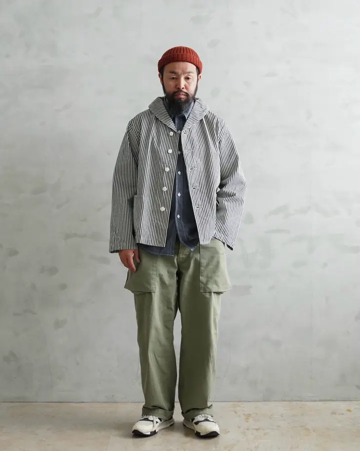 WAIPER.inc 米軍 1940's U.S.M.C. P-44 HBT モンキーパンツ【WP1049】