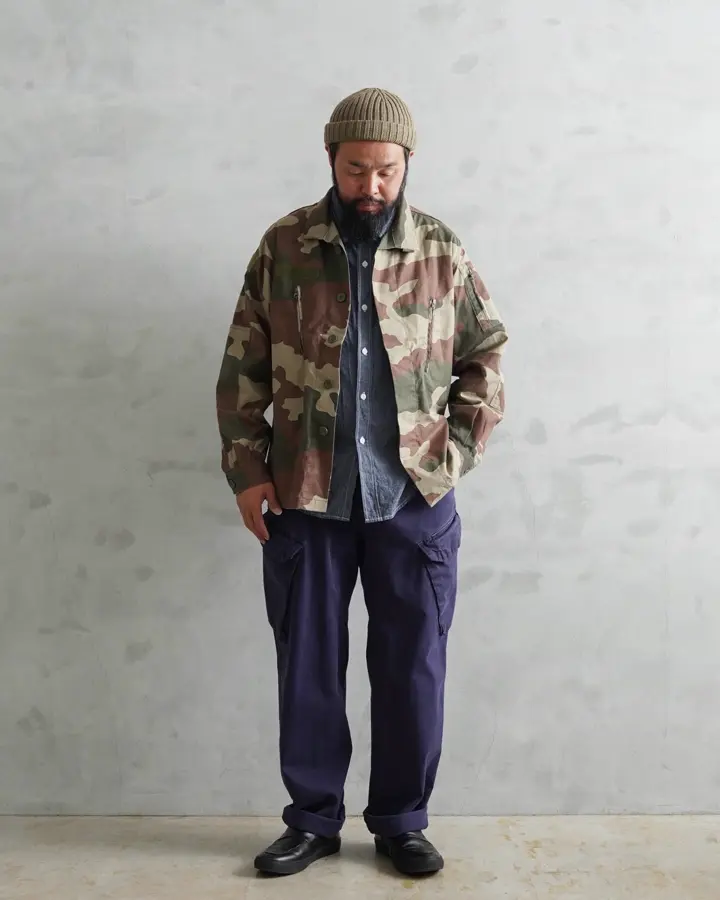 実物 新品 デッドストック ドイツ軍 BW T/Cツイル ワークパンツ