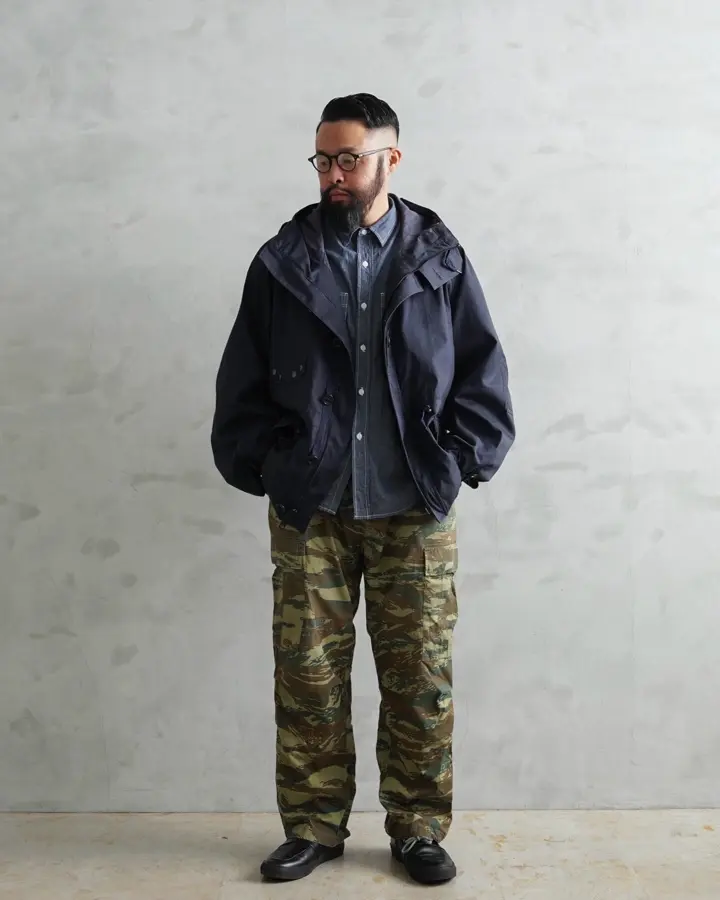 WAIPER.inc イギリス軍 ROYAL NAVY ベンタイル パーカ フルオープン