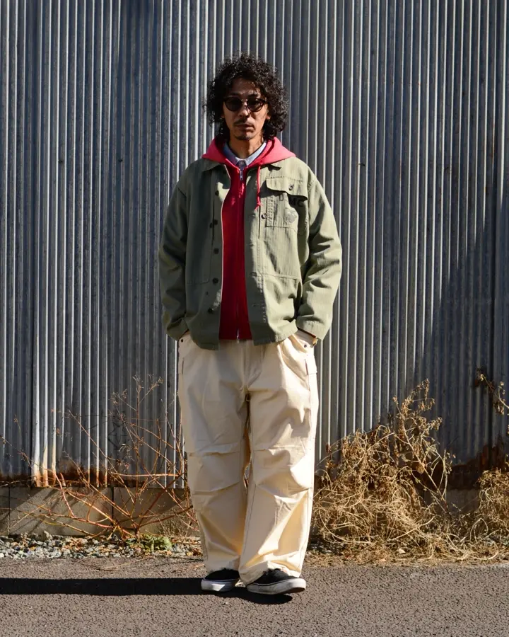 米軍 M-65フィールドカーゴパンツ 初期型 アルミジップモデル WAIPER