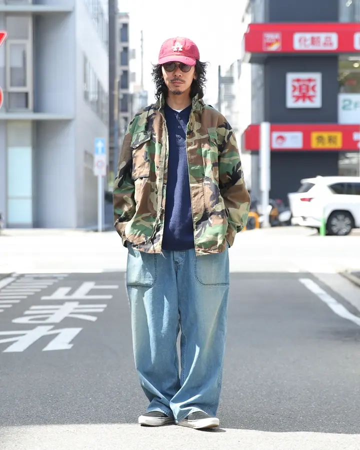 WAIPER.inc 米軍 1940's U.S.NAVY M-45 デニムトラウザー MADE OF