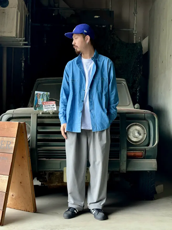 WAIPER.inc US ARMY FICTIONAL M-49 ストレッチトラウザー ストレート