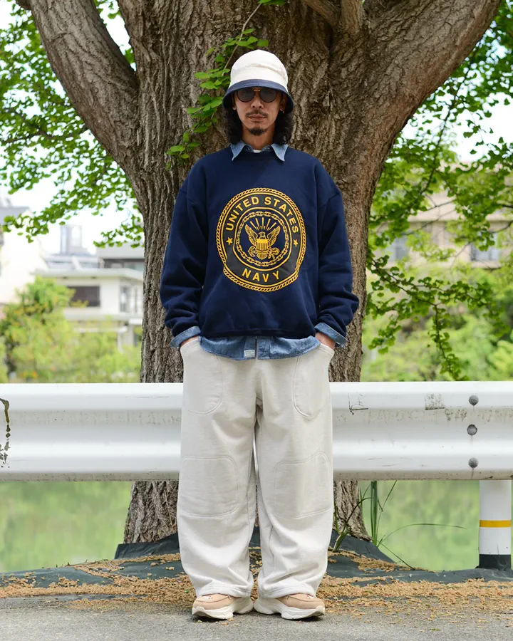 WAIPER　米軍 US NAVY ダブルニー スウェットパンツWP1032 wp1032_9.jpg