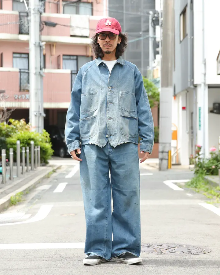 あ*ー様 50s　60s　the engineer ヴィンテージ　デニムジャケッ AUTHEN オーセン AUT-094-002 VINTAGE ENGINEER JACKET デニム