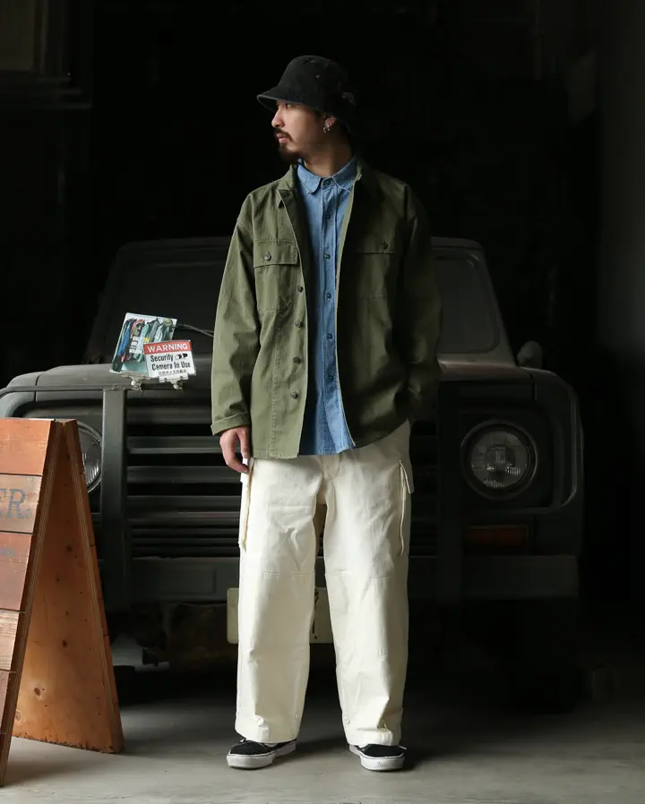 WAIPER.inc フランス軍 M-47 カーゴパンツ 前期型 コットン製【WP93