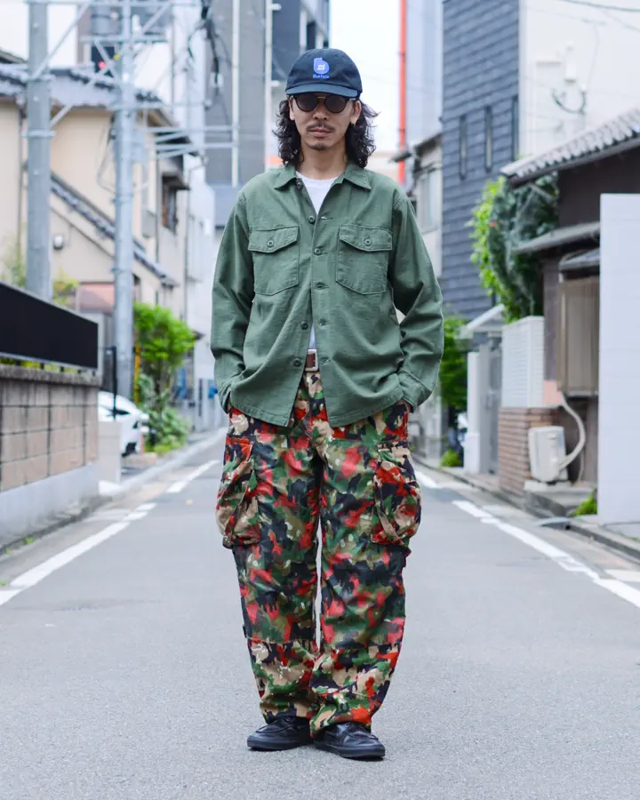 orSlow オアスロウ 03-8045 U.S ARMY L/S ファティーグシャツ 日本製