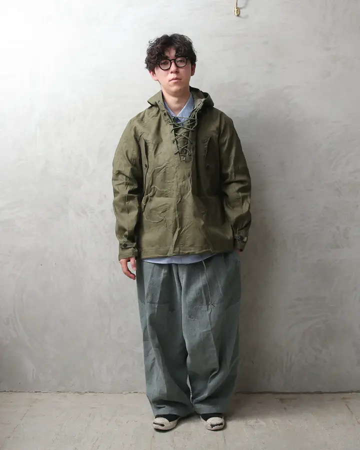 希少 実物 新品 デッドストック 米軍 60's U.S.NAVY WET WEATHER PARKA