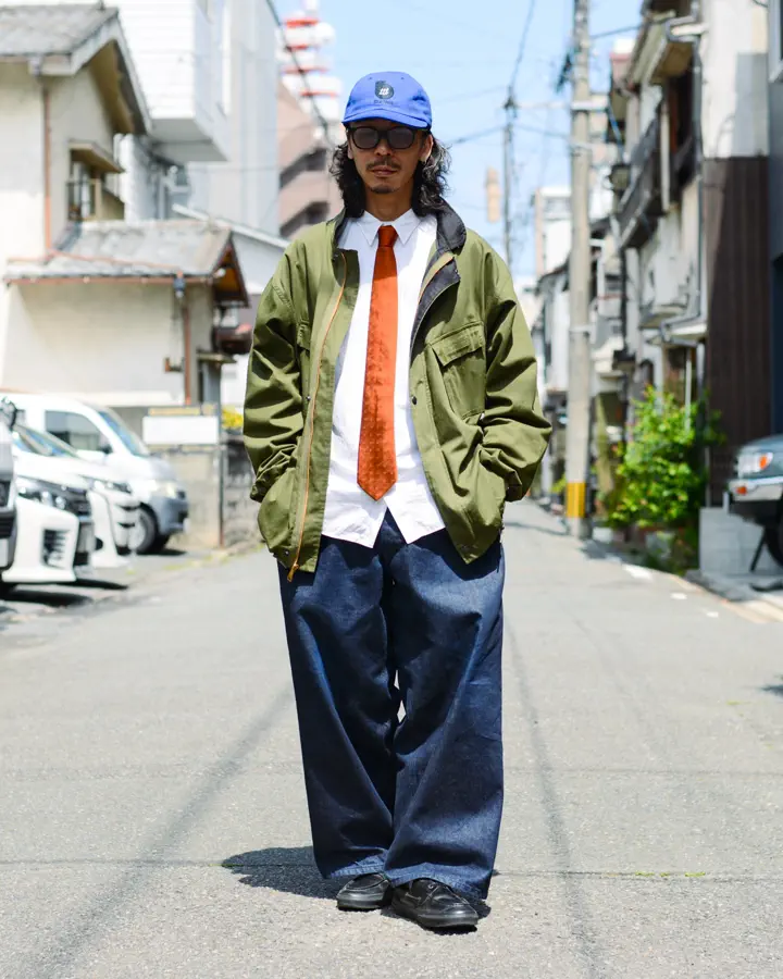 WAIPER.inc 実物 新品 デッドストック 米軍 リメイク ケミカル