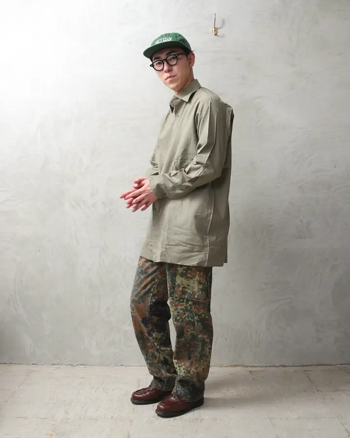 実物 USED ドイツ軍 フレクターカモ カーゴパンツ / フレックカモ