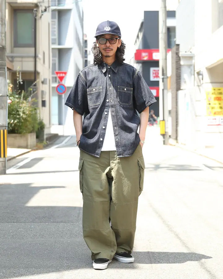 WAIPER.inc フランス軍 M-47 カーゴパンツ 前期型 コットン製【WP93