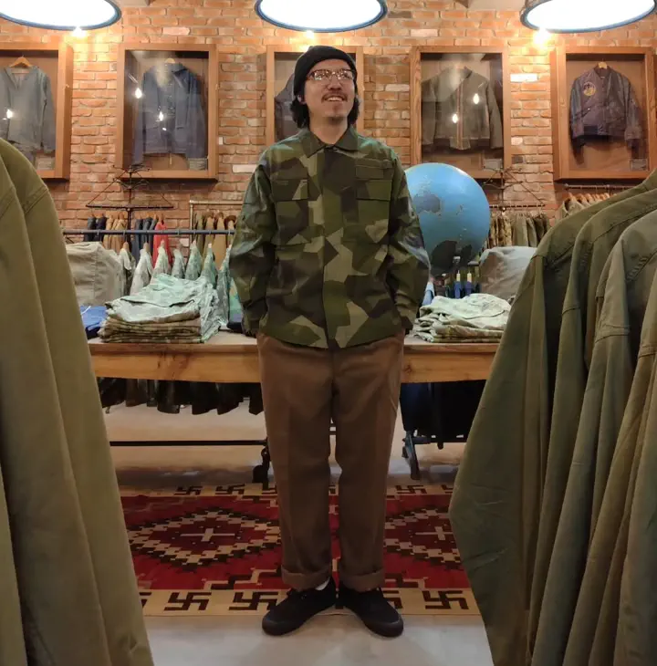 実物 USED 米海兵隊（U.S.M.C.）ECWCS GORE-TEX パーカー WOODLAND