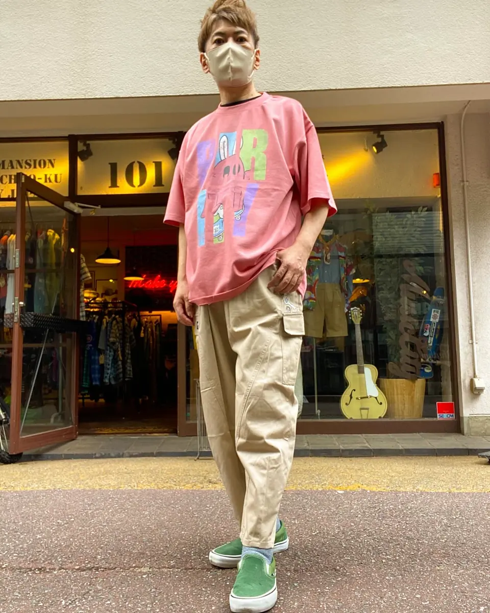 定率割引 西日本 352117：おばけうさぎ×PARITY ピグメントBIG-Tの通販-ScoLar 財布・ケース・小物入れ