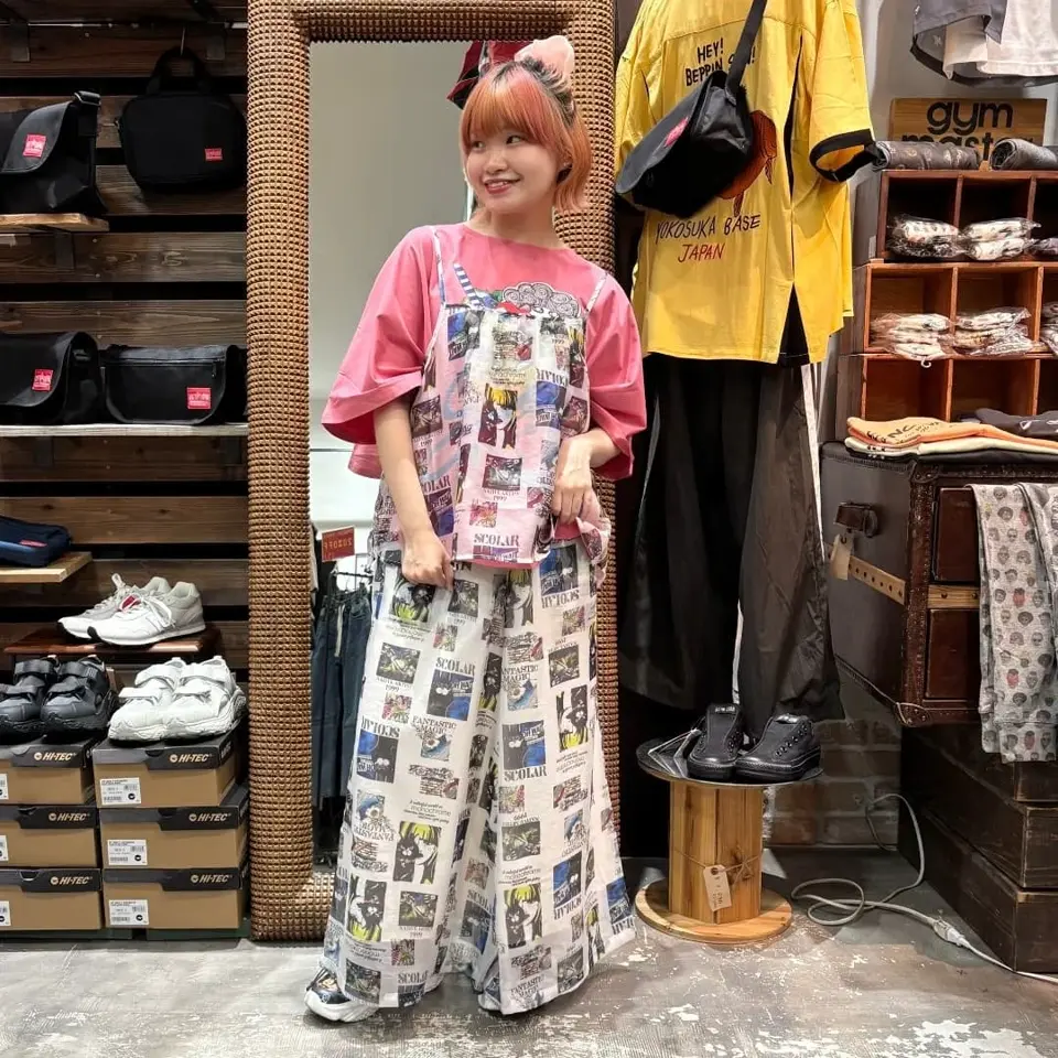 ☆スカラー　152687：スカラーサングリア柄 接触冷感プルオーバー ScoLar tシャツ 152687：スカラーサングリア柄 接触冷感プル