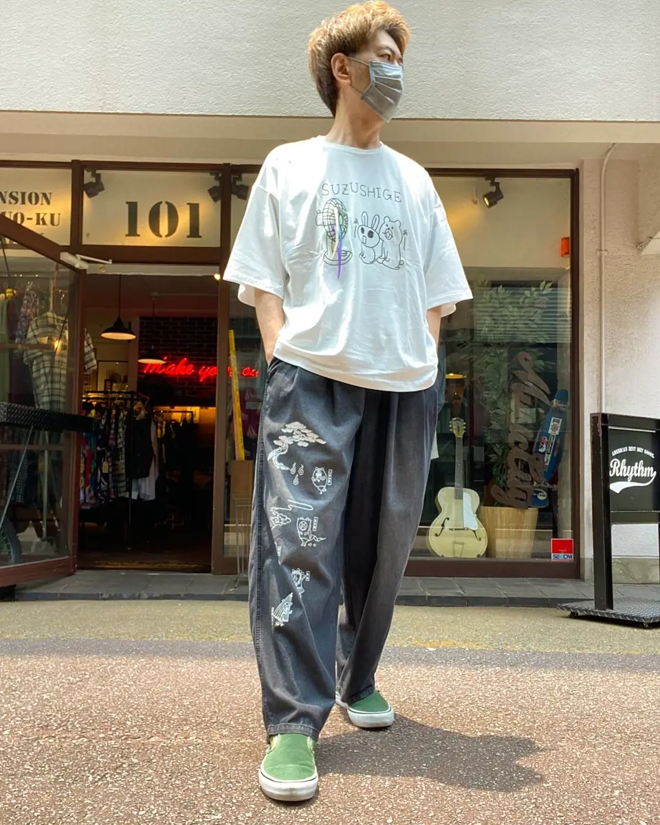 スカラーパリティ 352123:Parityの妖怪柄 冷感デニム 352123:Parityの妖怪柄 冷感デニムの通販-ScoLar