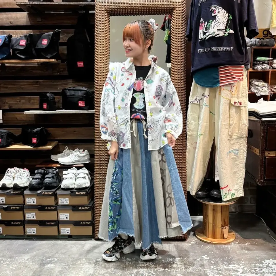 AECA WHITE CLOVER SOUL Tシャツ 2colors 151702-1:アニマルリンゴ柄Tシャツの通販-ScoLar
