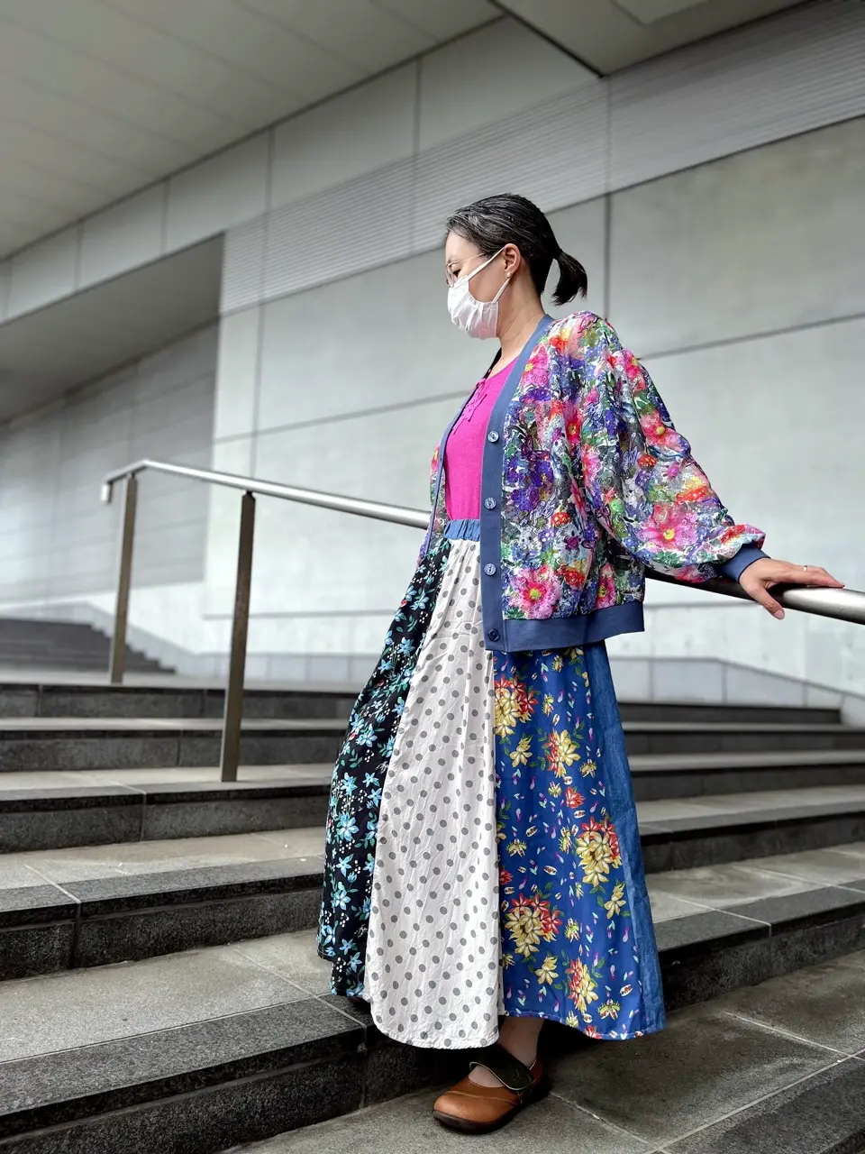 GRANCY ディストラクションデザインビッグカーディガン GRANCY Destruction Design Big Cardigan - メルカリ