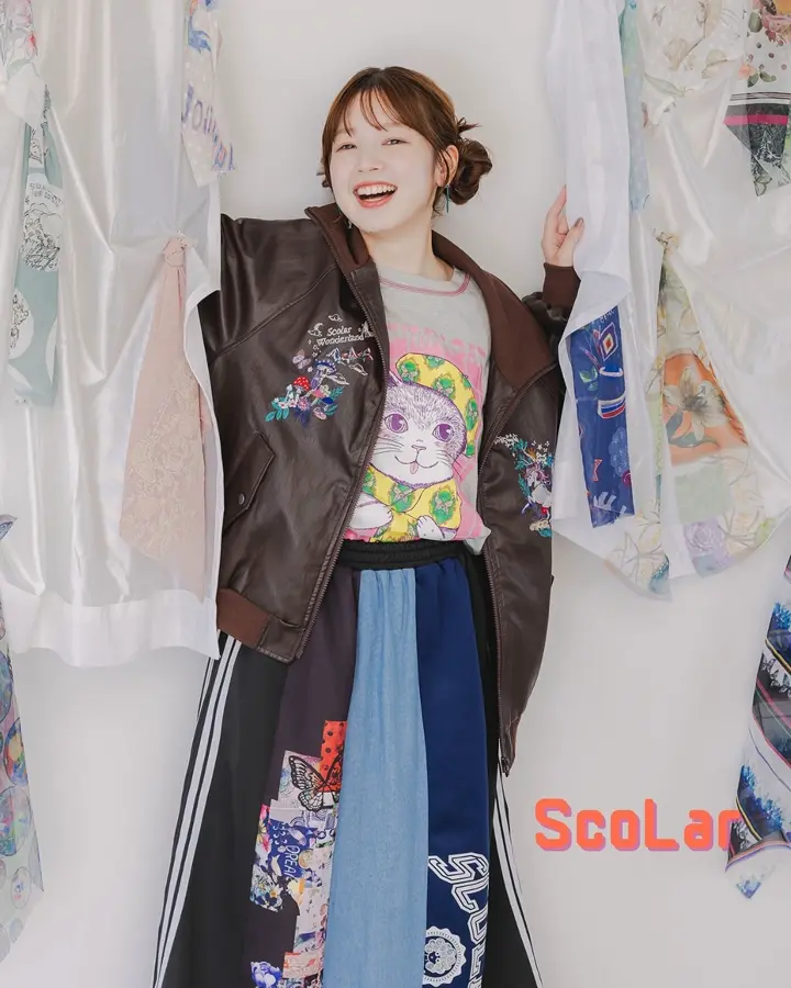 153636：蝶ラインテープバルーンスカートの通販-ScoLar