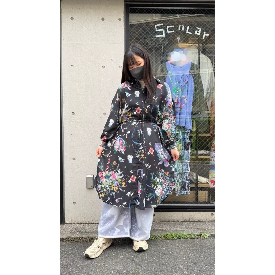 Tory Burch 花柄シャツワンピース US 2 Tory Burch 花柄シャツワンピース US 2 Tory Burch トリーバーチ