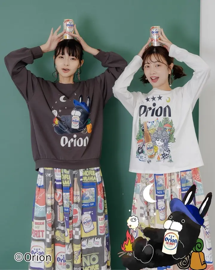 153708：orion×ScoLar 星降る森のオリオンビールタイム柄POの通販-ScoLar