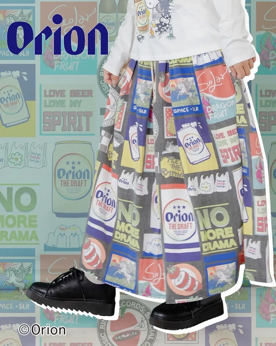 153708：orion×ScoLar 星降る森のオリオンビールタイム柄POの通販-ScoLar