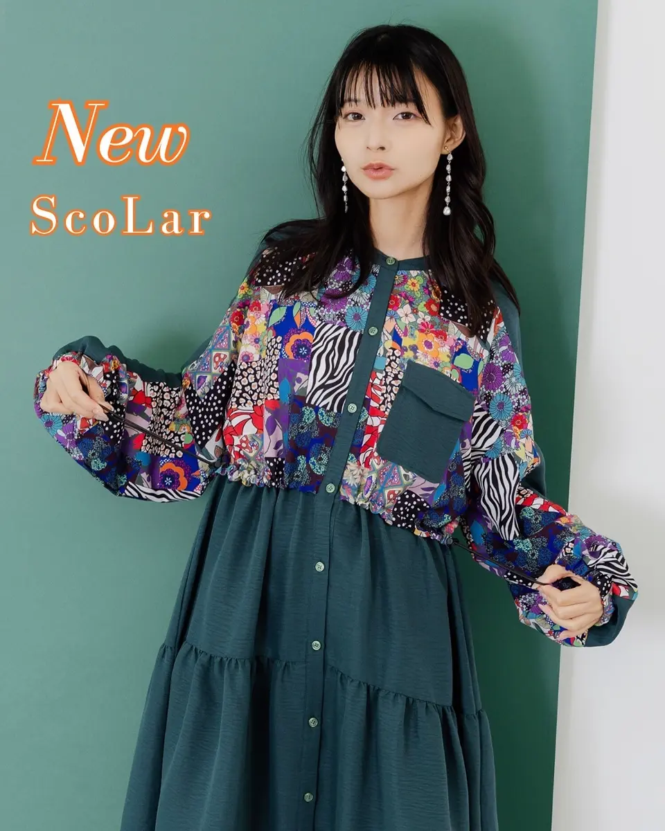 153692：天の川スカラーちゃん柄orボア 4WAYブルゾンの通販-ScoLar