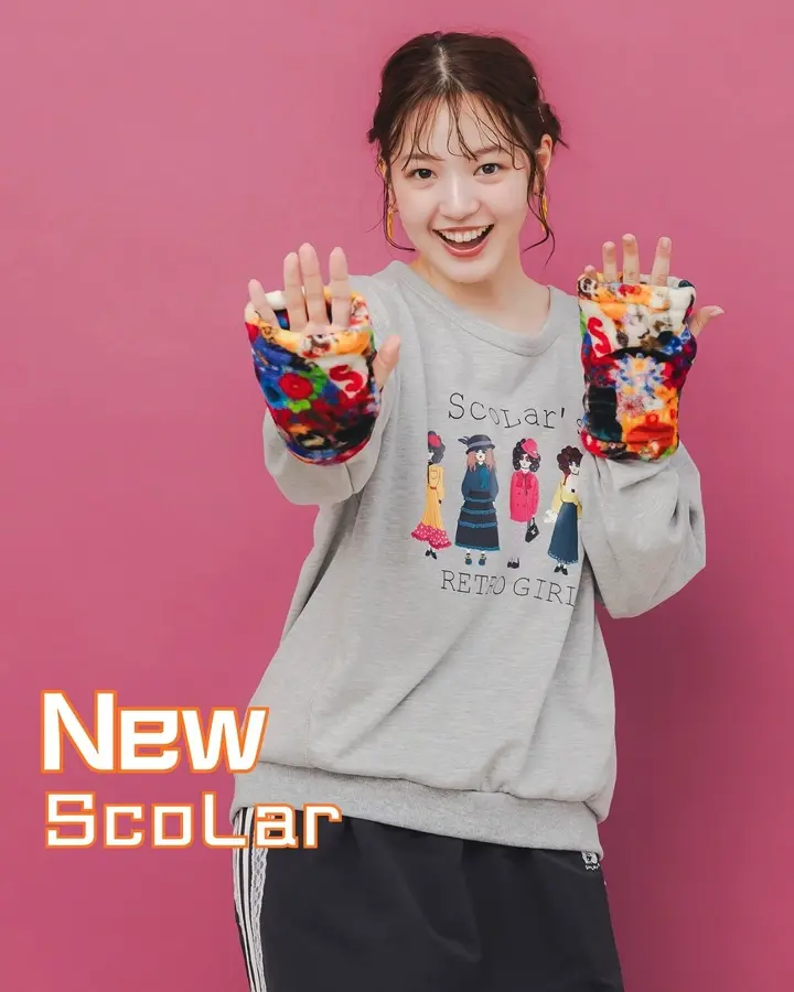 153738：スカラーハイウェイ ヴィンテージ風プルオーバーの通販-ScoLar